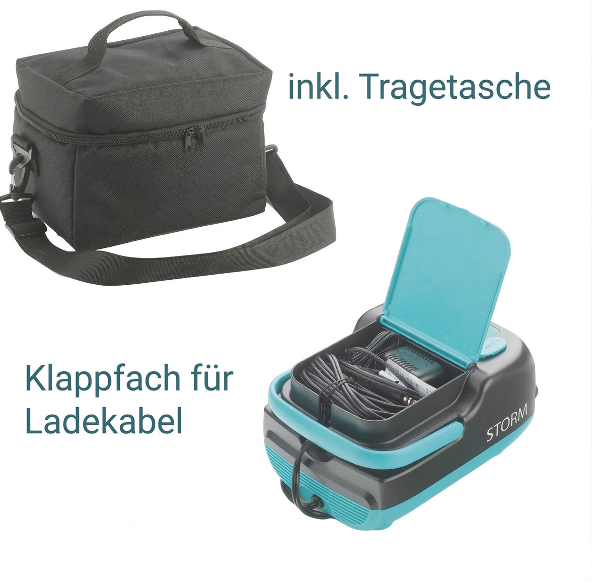 STORM Elektrische Luftpumpe mit Akku