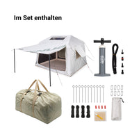 SNUG aufblasbares Zelt Set 2,5x2,1m