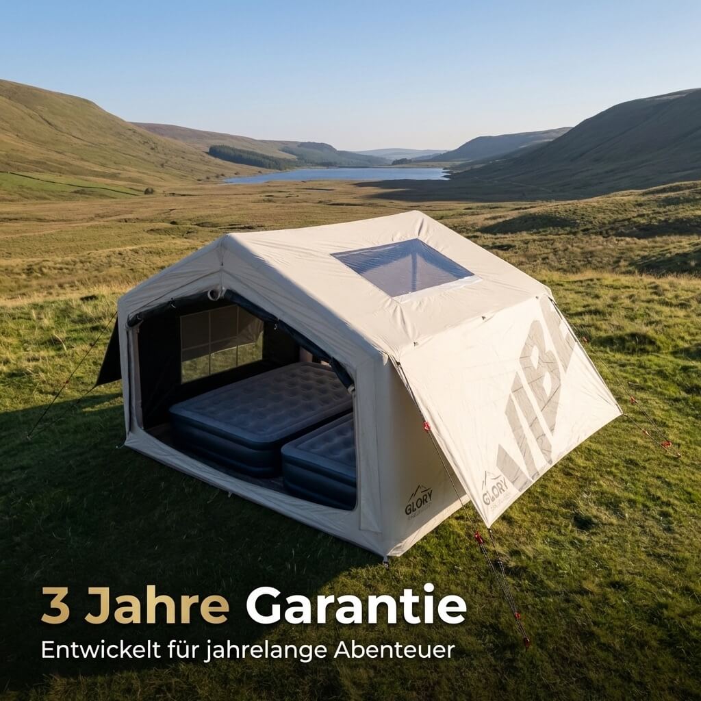 VIBE aufblasbares Zelt Set 3,3x3m