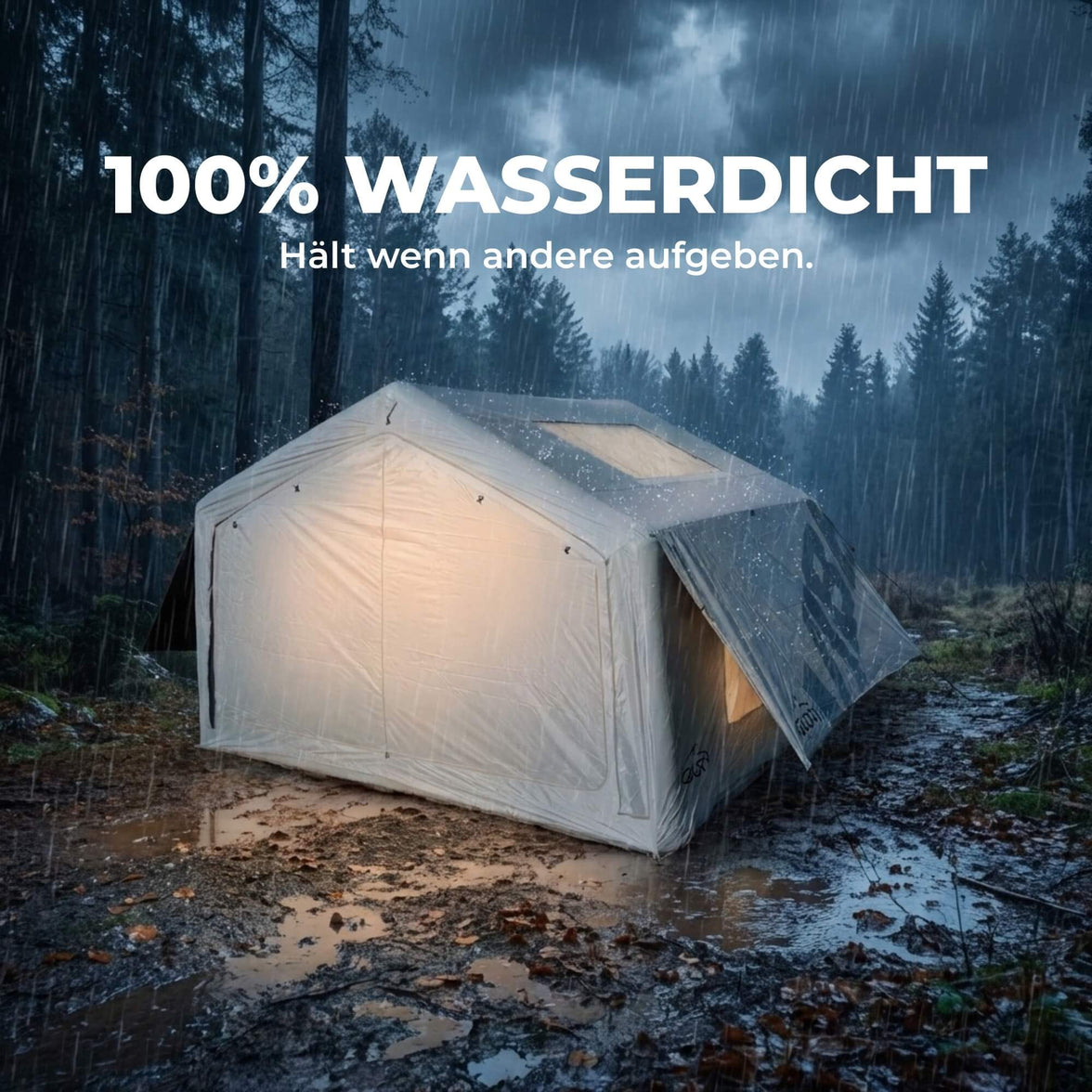 VIBE aufblasbares Zelt Set 3,3x3m