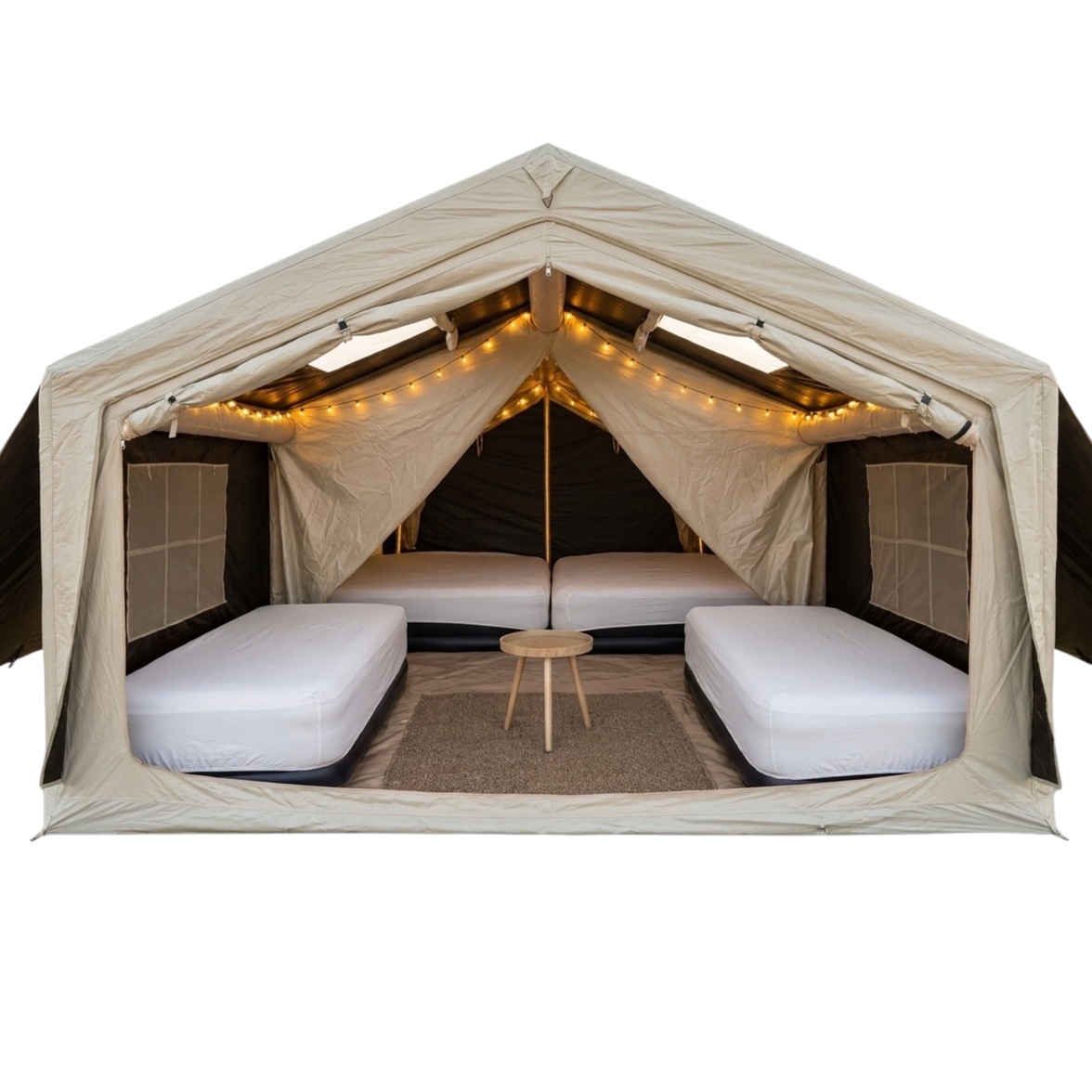 TRIBE aufblasbares Zelt Set 3,2x5m