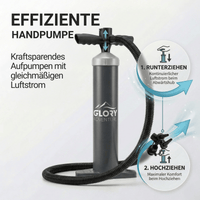 Effiziente Zeltpumpe