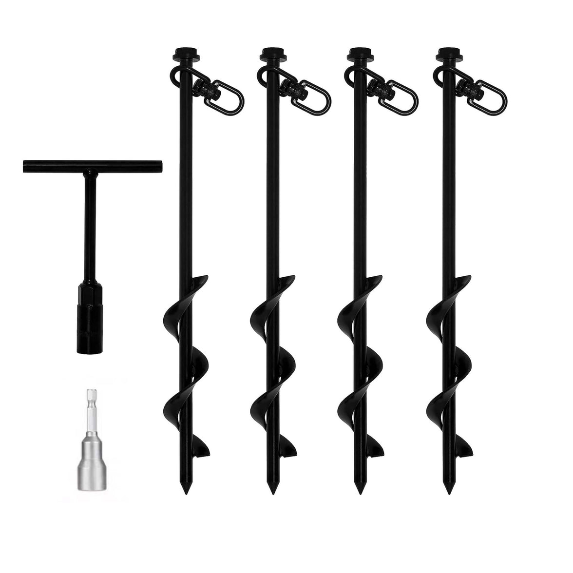 Bodenanker Set