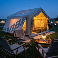 VIBE aufblasbares Zelt Set 3,3x3m