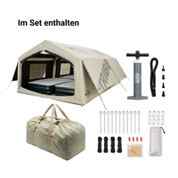 TRIBE aufblasbares Zelt Set 3,2x5m